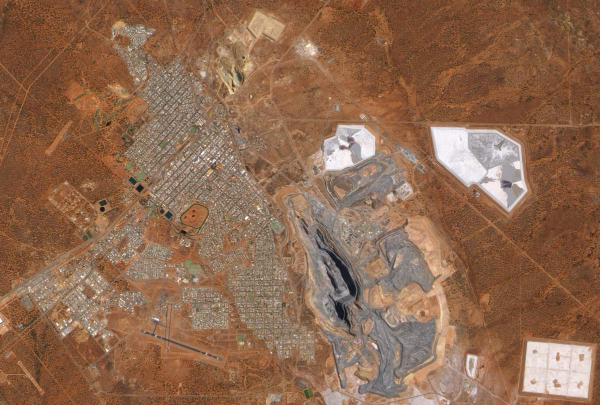 Super Pit from space